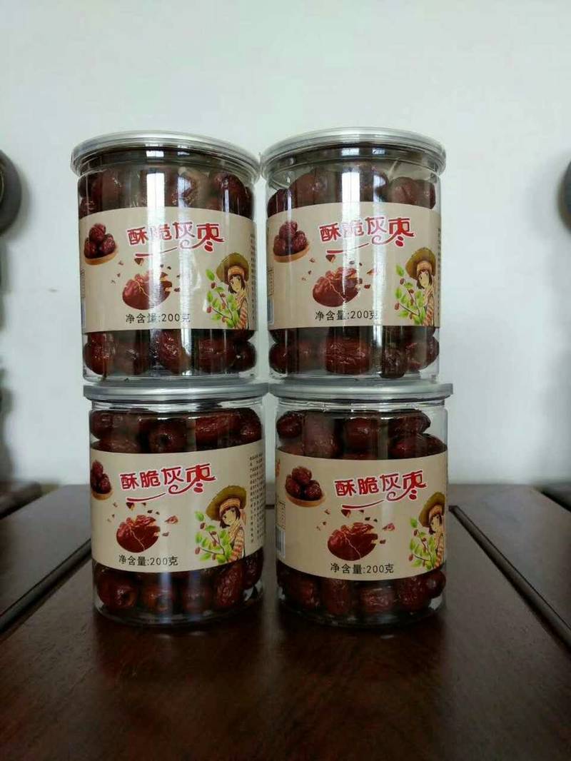 200克酥脆灰枣2