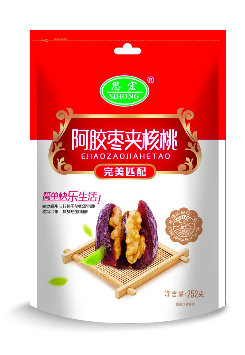 252克阿胶枣夹核桃